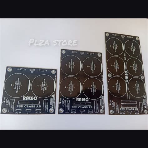 Psu PCB CONTENTS 2 4 6 ELCO PSU CLASS AB PCB For Power Amplifier