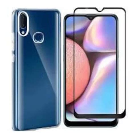 Capa Anti Impacto Película De Vidro 3d Samsung Galaxy A10s Cor