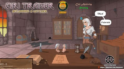 Ciri Trainer Porn Game