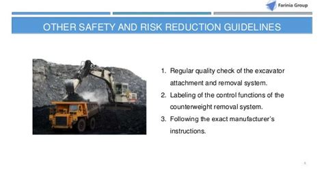 Excavator Counterweight: Safety Precautions