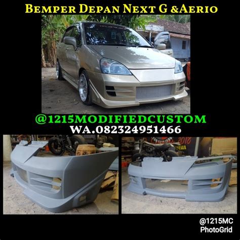 Jual Bemper Depan Custom Aerio Baleno Next G Di Lapak 1215