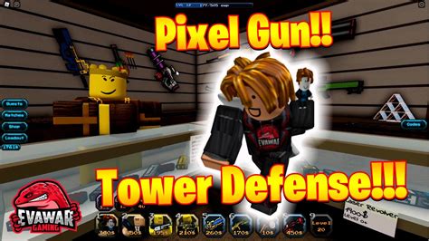 Roblox Pixel Gun Tower Defense Gameplay Wins Youtube