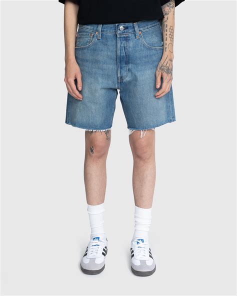 Levis 501 93 Cut Off Shorts Indigo Stonewash Highsnobiety Shop