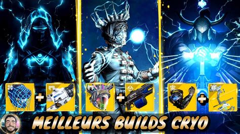 LES MEILLEURS BUILD CRYO ÉLECTRIQUE SUR DESTINY 2 5 Builds Cryo