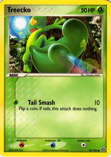 Treecko Ex Emerald Bulbapedia The Community Driven Pok Mon