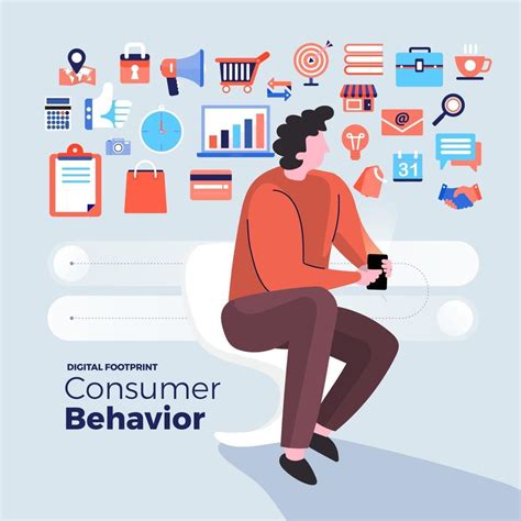 Consumer Behavior Analysis Icons 2161922 Vector Art At Vecteezy