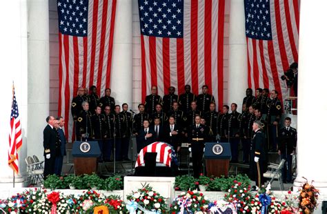 President Ronald Reagan Right And Secretary Of Defense Caspar