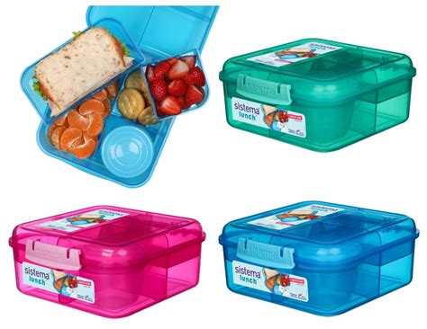 Pojemnik Na Lunch Bento Cube L Sistema Bez Bpa R Ne Kolory