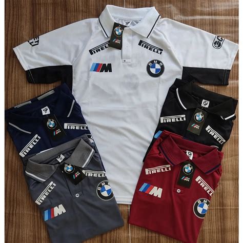 Camisa Polo Bmw Dryfit Lan Amento Shopee Brasil