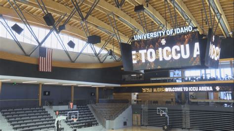 A Look Inside Idahos New Basketball Home Court The Iccu Arena