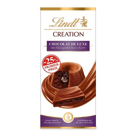 Lindt Schokolade Creation Chocolat De Luxe Promotion G Tafel