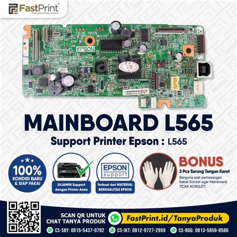 Jual Main Mainboard Motherboard Logic Board Printer Epson L565 Shopee