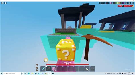 Lucky Blocks Roblox Bedwars Youtube