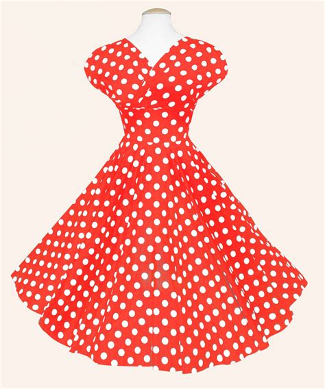 Vivien Of Holloway Bridesmaid Dress Polka Dot Circle Dress Polka