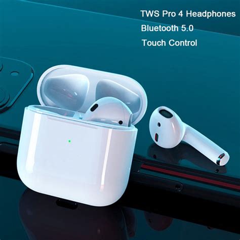 Inpods Pro 4 Touch Control Wireless Earphones With Hi Fi Sound And