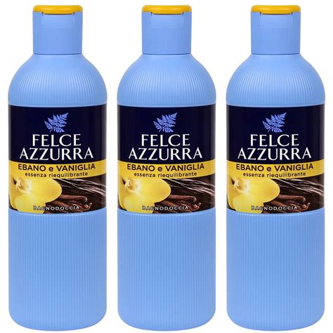 Felce Azzurra Żel pod prysznic Heban i wanilia 3x650ml Sklep EMPIK