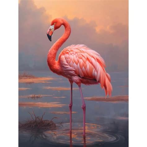 Bimkole D Diamond Painting Diy Kits Flamant Animaux Peinture D Art