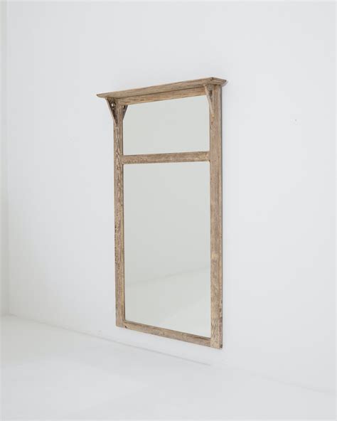 Bleached Oak Mirror Schwung