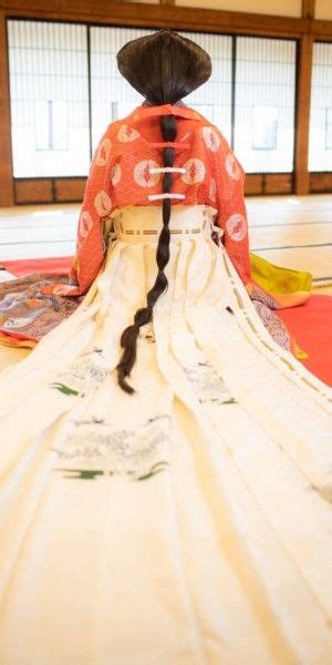 Heian Junihitoe Japan Heian Era Costume Junihitoe