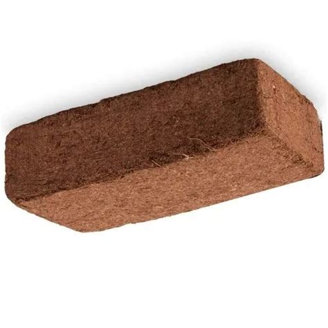 Rectangular Cocopeat Block For Plant Nurseries Color Brown At Rs