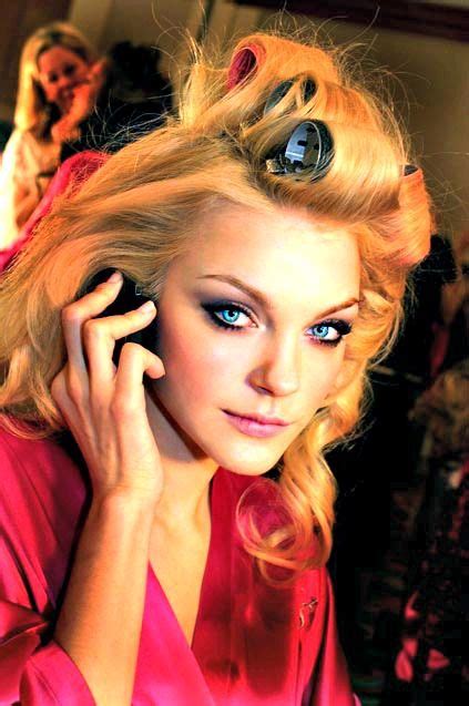 Jessica Stam Backstage At The Victoria S Secret Fashion Show Even In