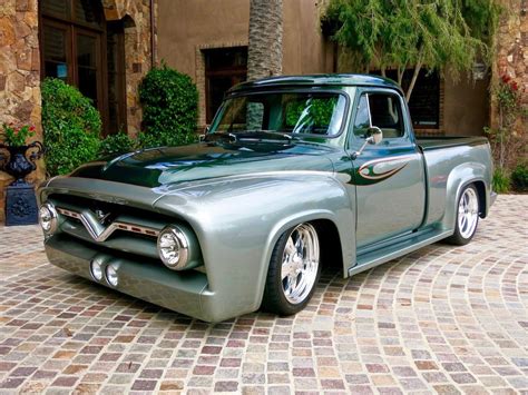 Rare 1954 Ford F 100 Restomod Custom Show Winner Magazine Car Custom Trucks 1954 Ford Custom