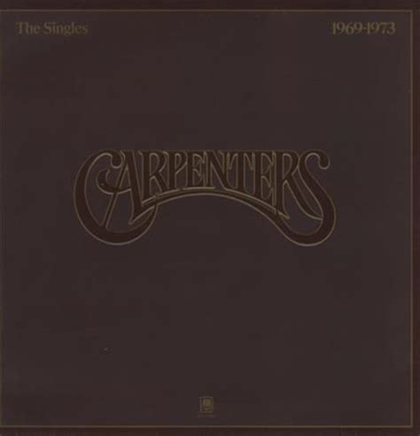 Album The Singles 1969 1973 De Carpenters Sur CDandLP