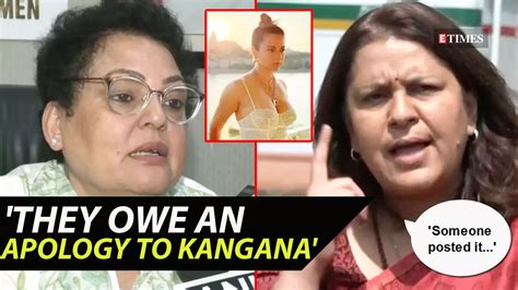 Kangana Ranaut Row Ncw Urges Election Commission To Take Strict