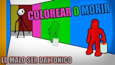 COLOREAR O MORIR Juego No Apto Para Daltonicos ROBLOX YouTube