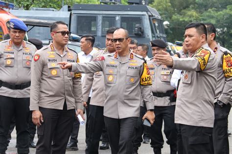 Kapolda Sumsel Pimpin Apel Gladi Bersih Kunjungan Kerja Kabaharkam