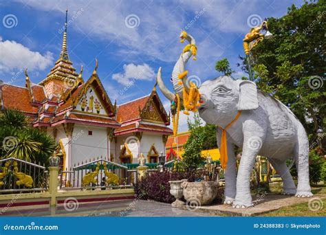 Elephant Statue at Southern Thailand Stock Image - Image of asian, jungle: 24388383