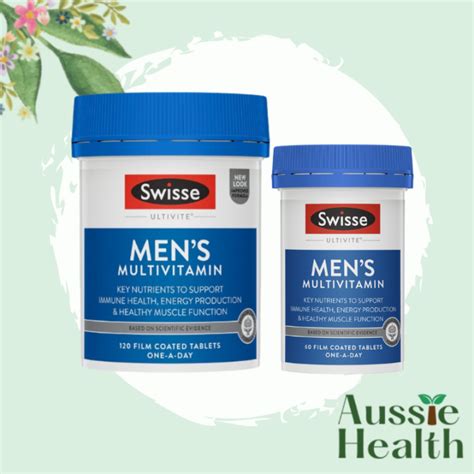 Swisse Men S Ultivite Multivitamin 120s 60s Tablets [aussie] Lazada Singapore