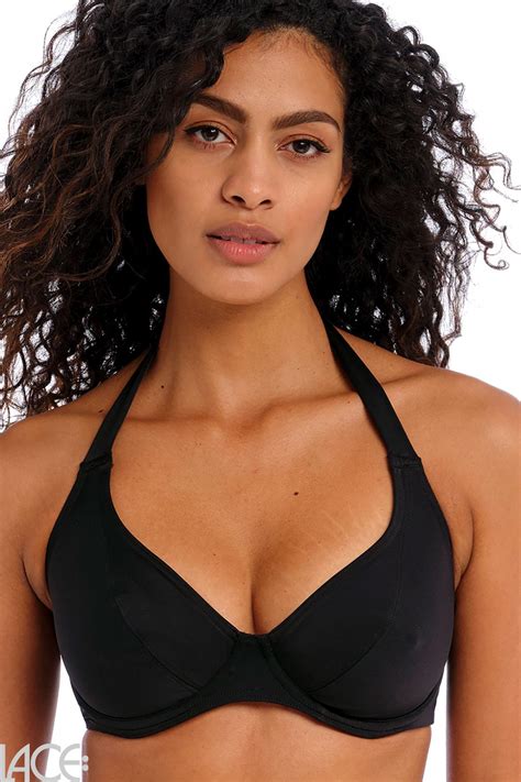 Freya Swim Jewel Cove Bikini BH Tiefes Dekolleté F I Cup PLAIN BLACK