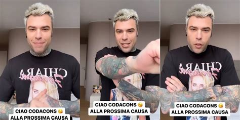 Fedez Vince Sul Codacons E Gioisce Come Se Fosse Un Oscar Per Me