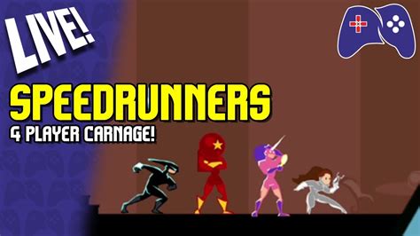 Speedrunners Xbox Live Competitive 4 Player Carnage Youtube