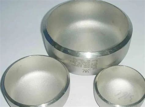 SS 304 Duplex Steel End Cap For Commercial Size 4 Inch At Best Price