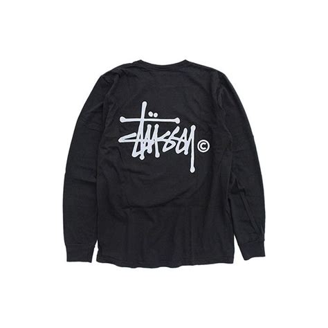 ステューシー Tシャツ 長袖 Stussy レディース Women Basic Logo Pigment Dyed ピグメント カットソー