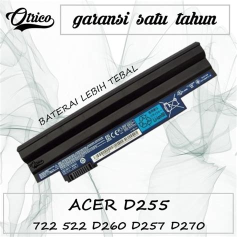 Jual Baterai Acer Aspire One D D D D High Capacity