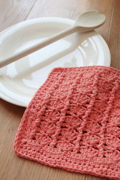 Shell Dishcloth Dishcloth Crochet Pattern Crochet Dishcloths