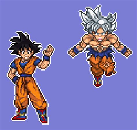 Son Goku Sprite Dragon Ball By Lawea888 On Deviantart