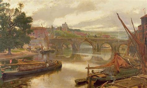 Albert Goodwin Paintings | Old Bridge, Maidstone | Maidstone Museum