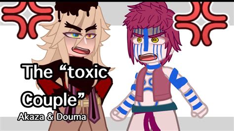 The Toxic Couple Akaza Douma Gacha Club KNY YouTube