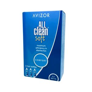 AVIZOR All Clean Soft Contact Lens Liquid Unique Solution For Cleaning