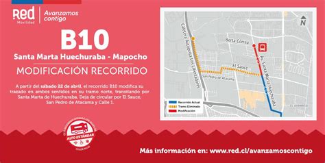 Transantiago On Twitter Modificaciones De Ruta En Muniquilicura Y