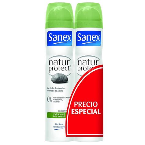 Sanex Natur Protect Desodorante Con Mineral De Alumbre Sin Alcohol 24h