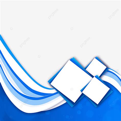 Creative Geometric Border Png Image Blue Creative Sense Abstract