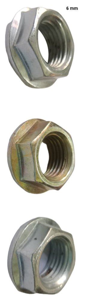 Round Stainless Steel Flange Nut Thickness 6 Mm At Rs 200kg In Ludhiana