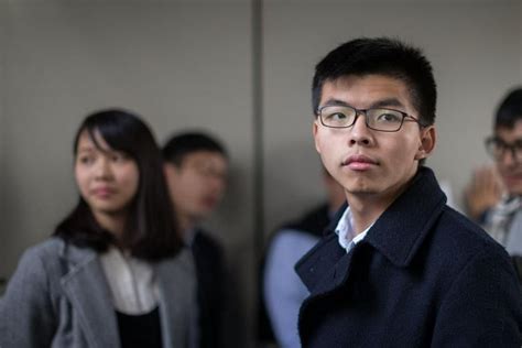 Hong Kong Democracy Activist Joshua Wong Released On Bail The Straits