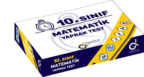 Sinif Dak Kada Matemat K Yaprak Test Dakika Yay Nlar