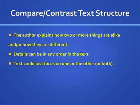 Text Structures